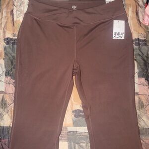 Level Up Active Women's Chocolate Wide Leg Pants